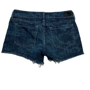 Fade to Blue Camo Jeans Shorts Camouflage Made in the USA size 27